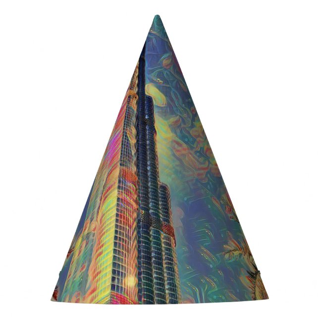 Chapeaux De Fètes Peinture de Burj Khalifa (Devant)
