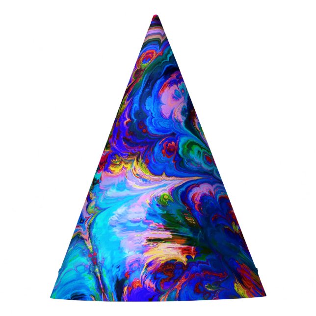 Chapeaux De Fètes Peintures à teintes pourpres modernes (Devant)