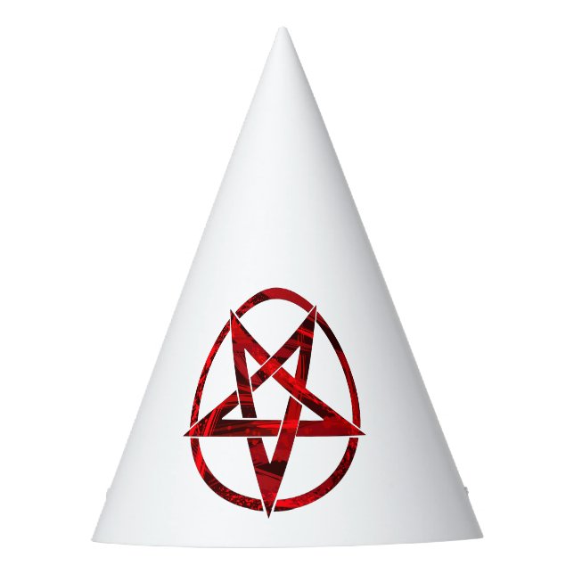 Chapeaux De Fètes Pentagram Red Devil (Devant)