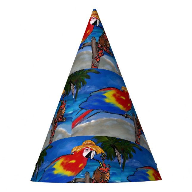 Chapeaux De Fètes Perroquet (Devant)