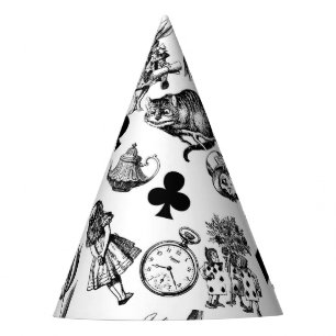 Chapeaux De Fètes Personnages classiques d'Alice aux pays des mervei