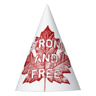 Chapeaux De Fètes Personnalisé Casquettes de la fête du Canada