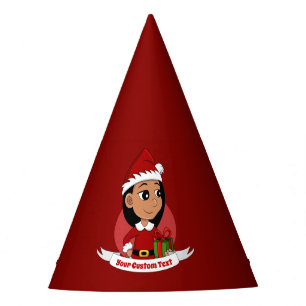 Chapeaux De Fètes Personnalisé Noël fille casquette de la fête