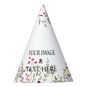 Chapeaux De Fètes Personnalisé Personnalisé Votre Propre Photo & Tex