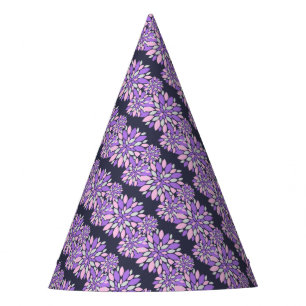 Chapeaux De Fètes Pétales Magiques Fleurs violettes