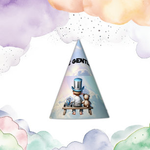 Chapeaux De Fètes Petit Baby shower Gentleman  