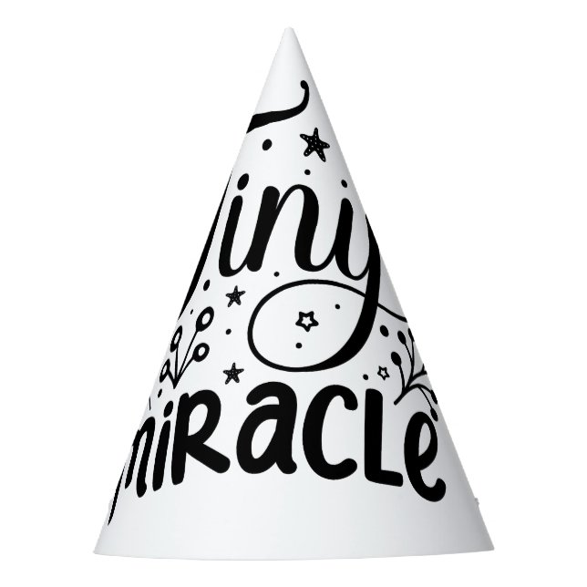Chapeaux De Fètes Petit Miracle ! (Devant)