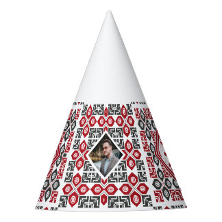 Chapeaux De Fètes Photo personnalisée Meilleur papa arabe Pattern