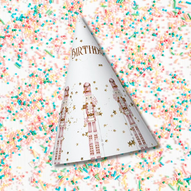 Chapeaux De Fètes Pink Nutcracker hiver Anniversaire Casquette de fê (Créateur téléchargé)