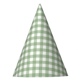Chapeaux De Fètes Pique-nique Été Vert Plaid
