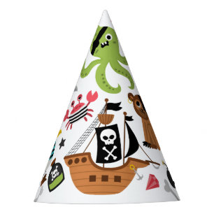 Chapeaux De Fètes Pirate Ship Trésor Anniversaire Fête