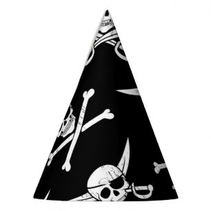 Chapeaux De Fètes Pirate Skull and bones