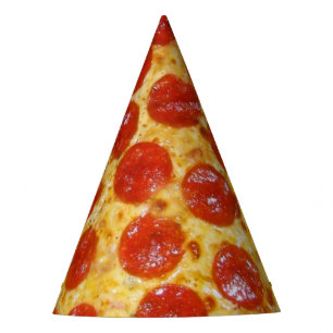 Chapeaux De Fètes Pizza de pepperoni
