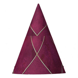 Chapeaux De Fètes Plaid géométrique Jacquard : or aquarelle
