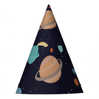 Chapeaux De Fètes Planètes, étoiles, galaxie