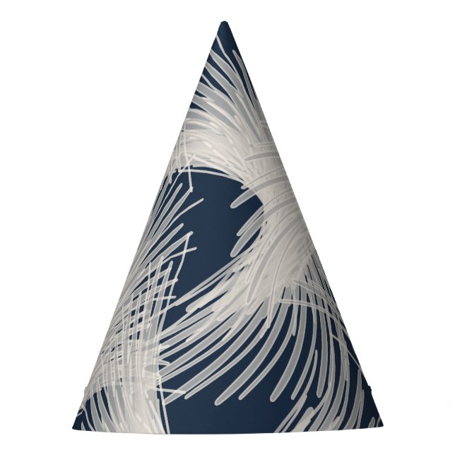 Chapeaux De Fètes Plumes volantes blanches (Devant)