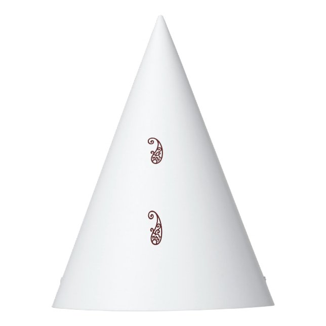 Chapeaux De Fètes Point rouge (Devant)