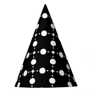 Chapeaux De Fètes Points blancs, Motif à pois, Points, Pois blancs