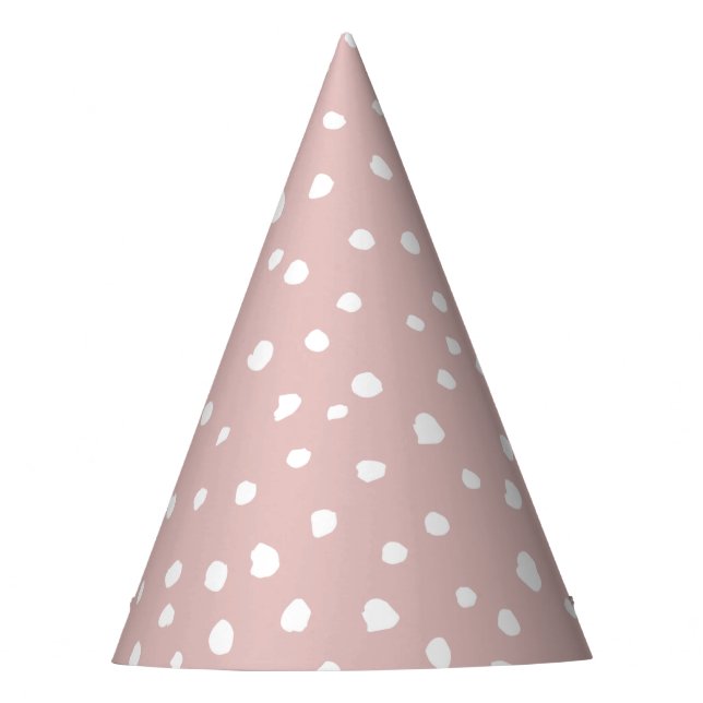Chapeaux De Fètes Points Dalmatiens Rose, Points Dalmatiens, Impress (Devant)