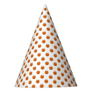 Chapeaux De Fètes Pois Citrouille orange Halloween Trick or Treat