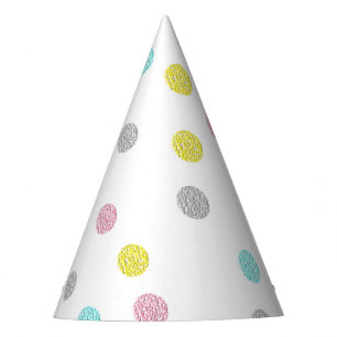 Chapeaux De Fètes Pois en pastel