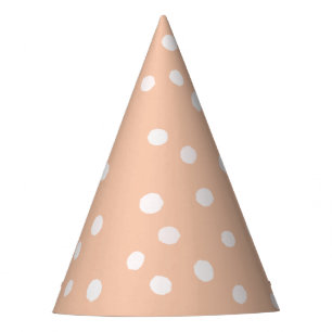Chapeaux De Fètes Polka rose blanc point mignon Anniversaire