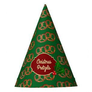 Chapeaux De Fètes Pretzel Motif, Holly : couleurs de Noël customisée