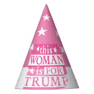 Chapeaux De Fètes pro Trump - Femme rose pour le Casquette du parti