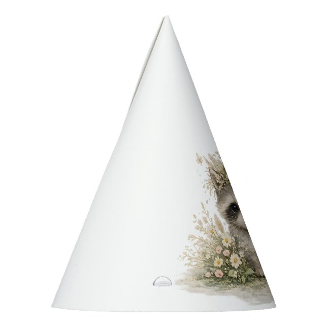 Chapeaux De Fètes Raton laveur ami de la forêt (Gauche)