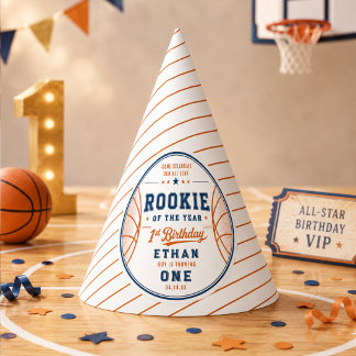 Chapeaux De Fètes Recrue de l'année Billet de basketball 1er Anniver