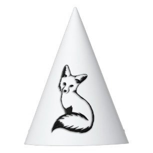 Chapeaux De Fètes Renard argenté