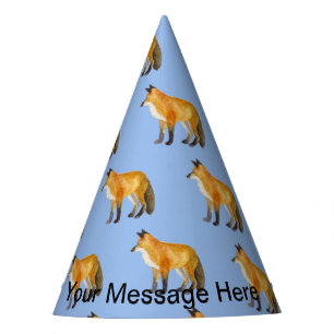 Chapeaux De Fètes Renard rouge