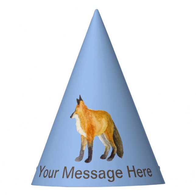Chapeaux De Fètes Renard rouge (Devant)