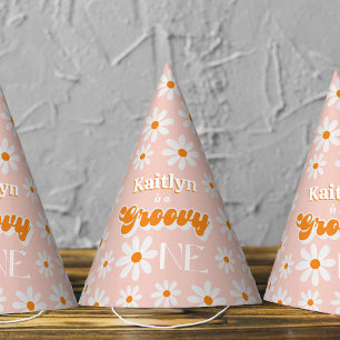 Chapeaux De Fètes Retro Super One Girls 1er anniversaire