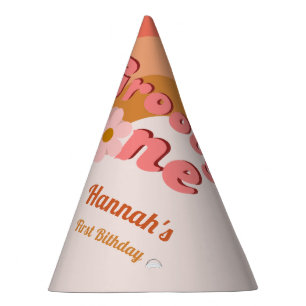 Chapeaux De Fètes Retro Super une marguerite Première partie d'anniv