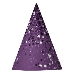 Chapeaux De Fètes Rêve DE Parties scintillant PURPLE #1 #shiny