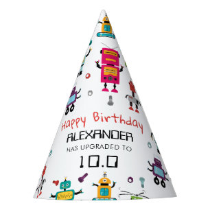 Chapeaux De Fètes Robots colorés mignons Robot pour enfants fête d'a