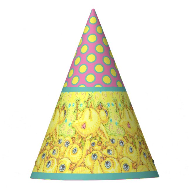 CHAPEAUX DE FÈTES ROCK N ROLL CHICK EASTER PRINTEMPS MOSH PIT CASQUE (Devant)