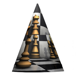 Chapeaux De Fètes Roi de jeu d'échecs