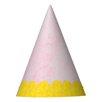 Chapeaux De Fètes rose et jaune