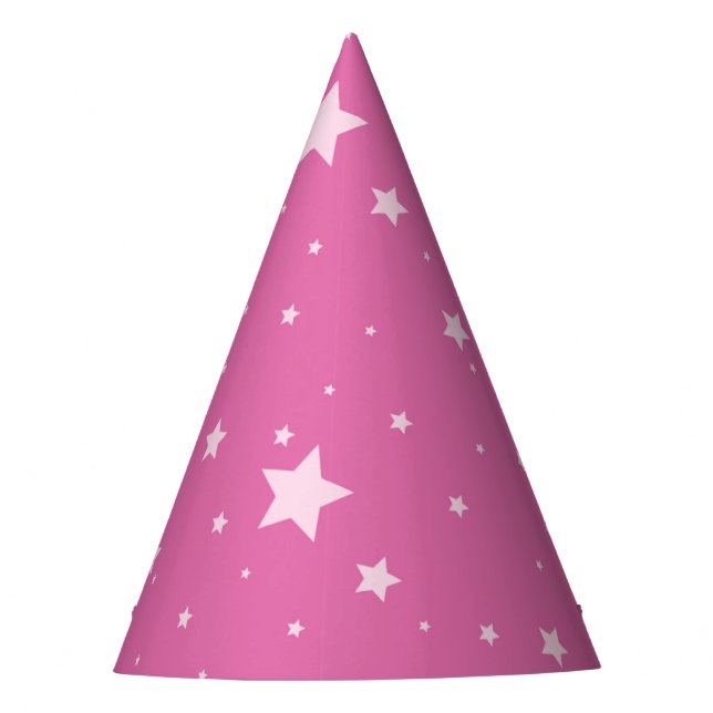 Chapeaux De Fètes Rose Fairy Stars Fille Anniversaire Casquette de f (Devant)