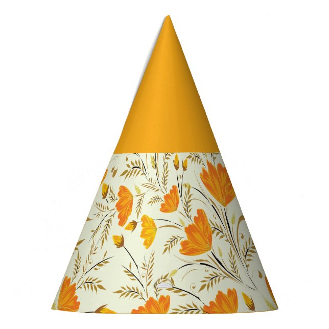 Chapeaux De Fètes Rose jaune (Gauche)