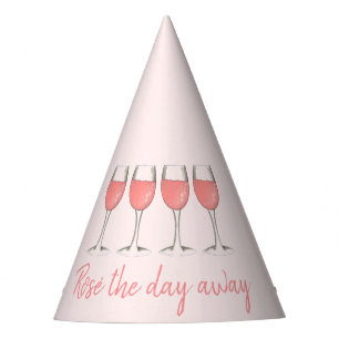 Chapeaux De Fètes Rosé Le Jour D'Ailleurs Vin Rose Verre