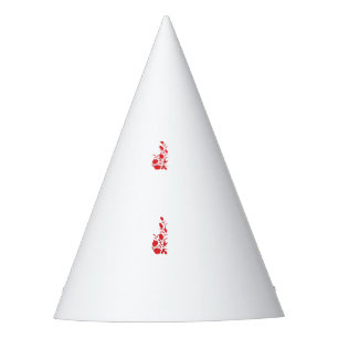 Chapeaux De Fètes Rose Madder, design floral Thunderbird