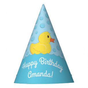 Chapeaux De Fètes Rubber Ducky 1er Anniversaire Fête Enfants Bébé