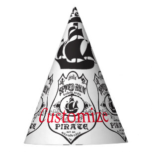 Chapeaux De Fètes Rum épicé Pirate Boisson Thunder_Cove