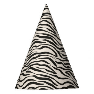 Chapeaux De Fètes Safari Animaux Zebra