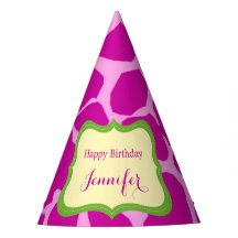 Safari dans la jungle rose fille animal