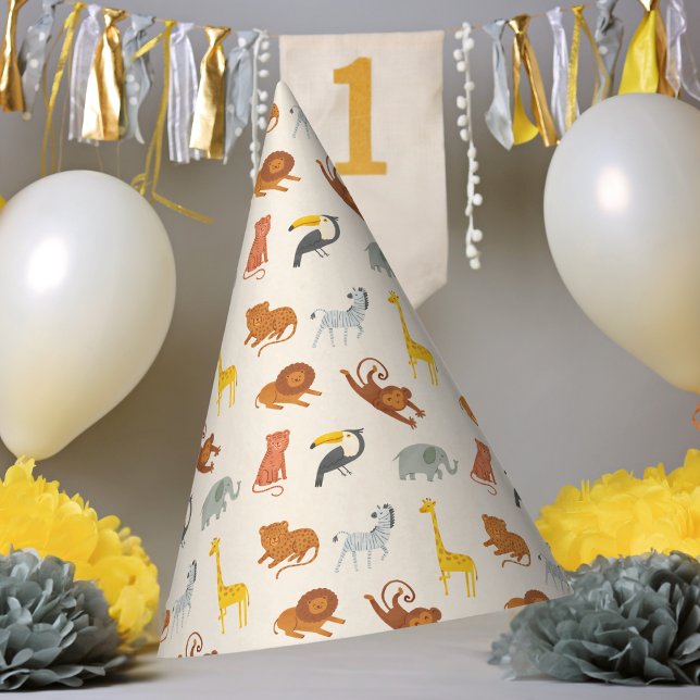 Chapeaux De Fètes Safari Jungle Animals (Créateur téléchargé)