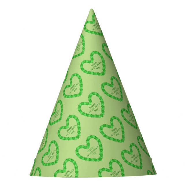 Chapeaux De Fètes Saint Patrick's Day Heart (Devant)